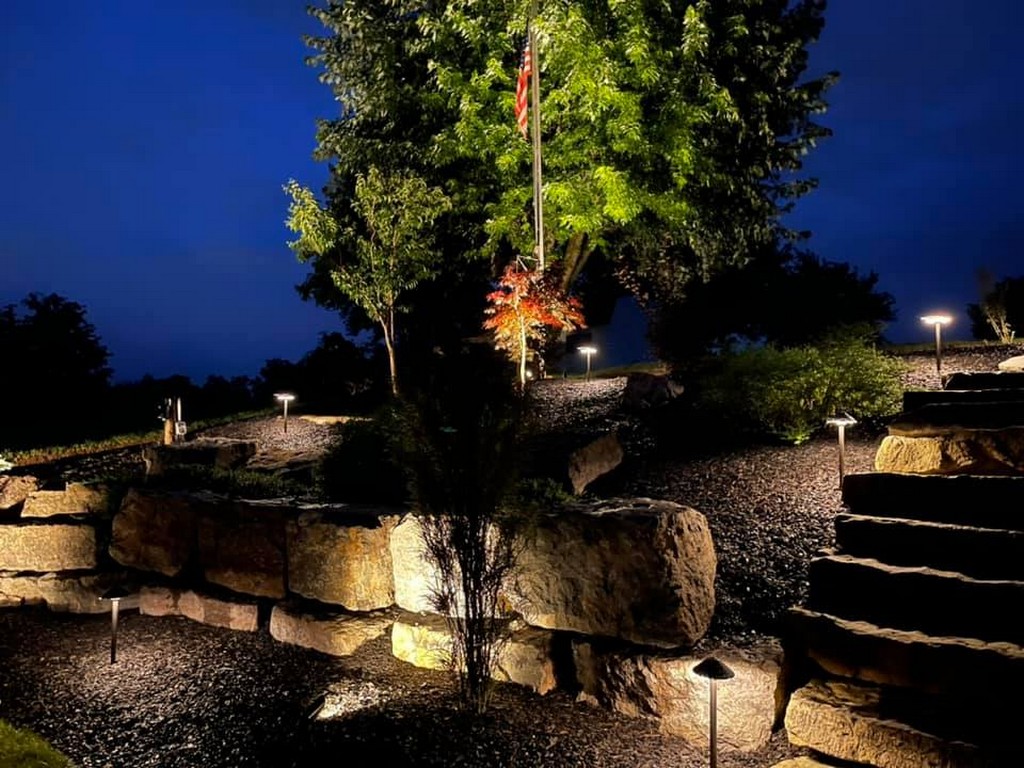 Outdoor Lighting by Bell Landscaping